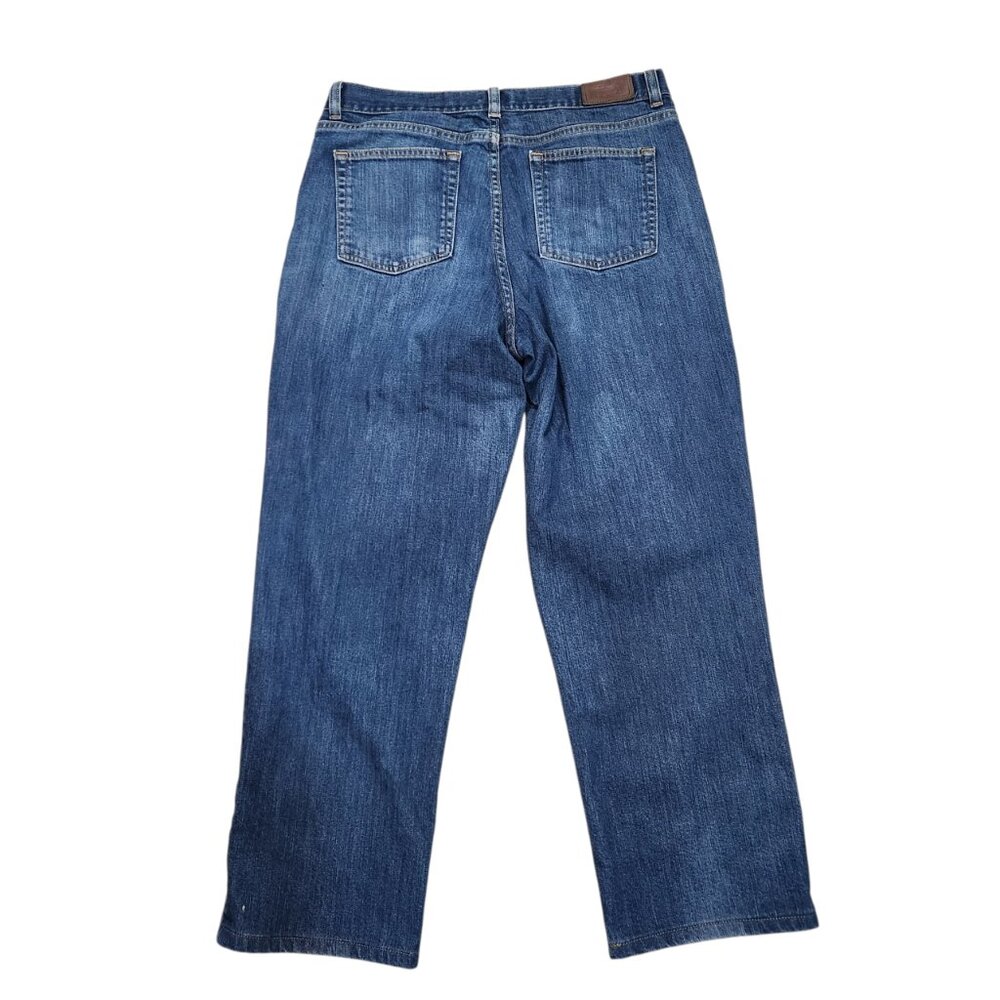 LL Bean Jeans Classic Fit Womens Size 12 Length 26" Blue Denim 5 Pocket